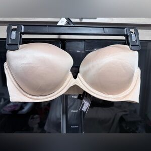 Victoria's Secret Cream Strapless Bra